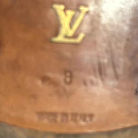 Louis Vuitton classic Men's Tan Loafers